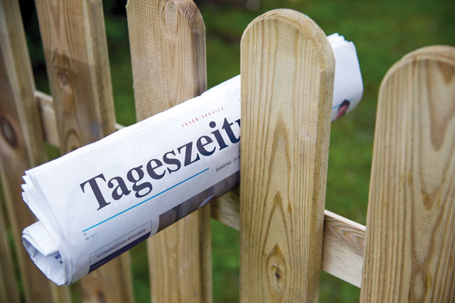 Zeitung Austragen