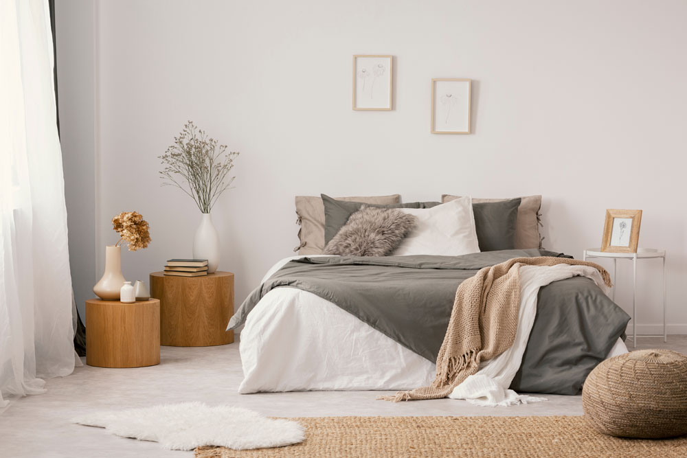 Schlafzimmer dekorieren wenig Budget