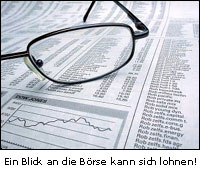 Ein Blick an die Börse kann sich lohnen!